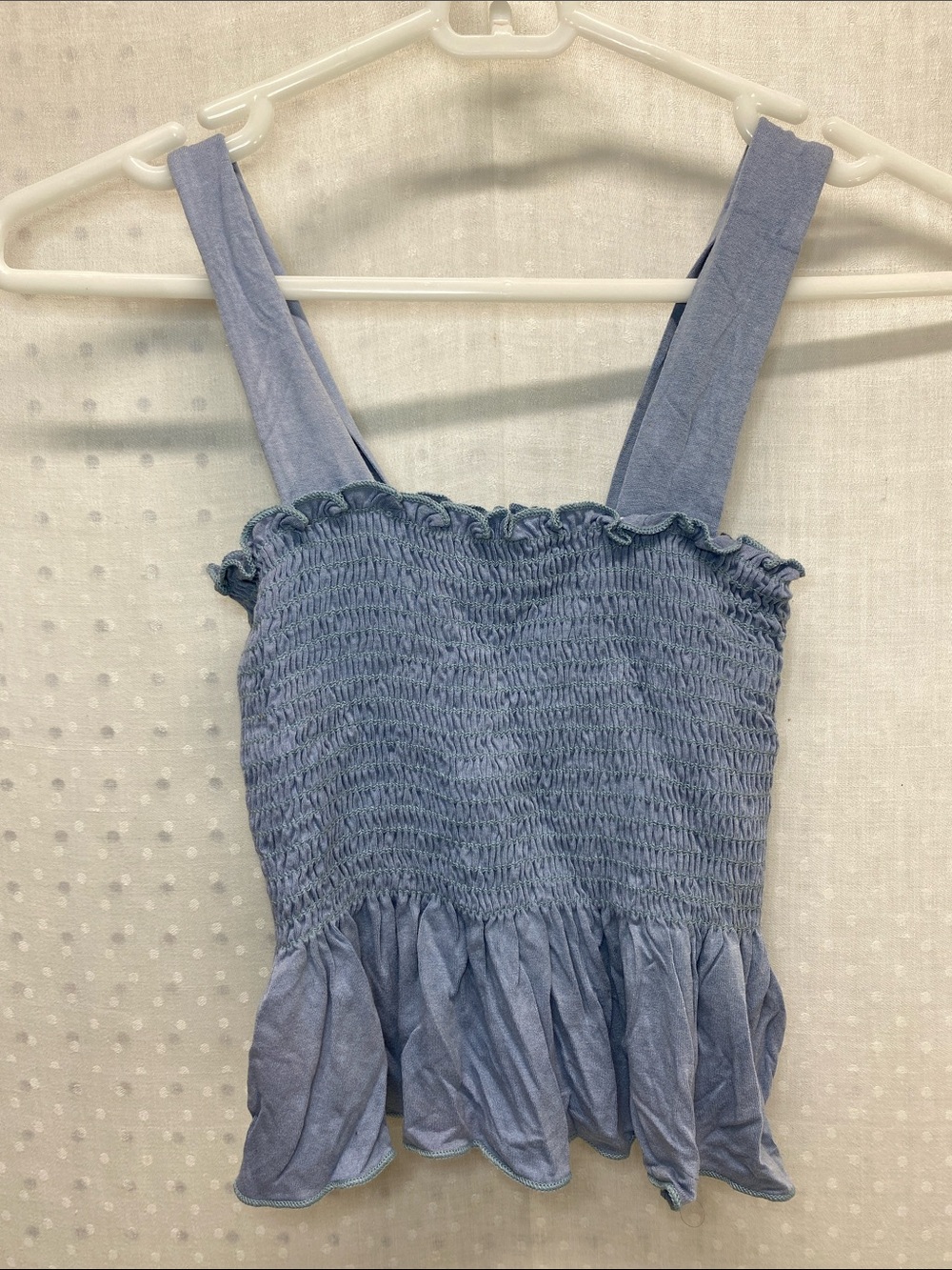 Urban Outfitters Light Blue Women's Square Neck Cami Tank Top